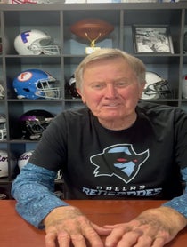 Poster for Birthday video from Coach Steve Spurrier