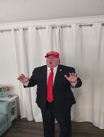 Poster for Birthday video from Tommy Trump 47