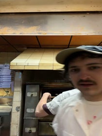 Poster for Birthday video from Vinnie's Pizzeria