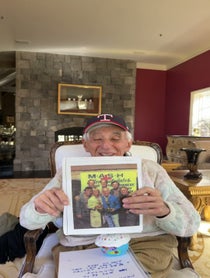 Poster for Birthday video from Jamie Farr