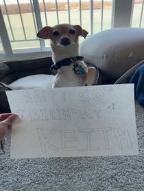 Poster for Birthday video from Alex