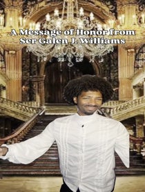 Poster for Birthday video from Galen J Williams