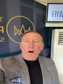 Poster for Birthday video from Ray Parlour