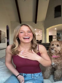 Poster for Birthday video from Payton Delu