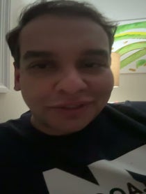 Poster for Birthday video from George Santos