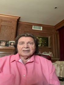 Poster for Birthday video from Engelbert Humperdinck