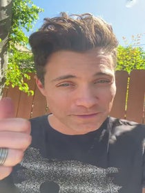 Poster for Birthday video from Drew Seeley