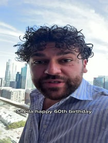 Poster for Birthday video from Éros Brousson