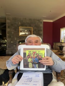 Poster for Birthday video from Jamie Farr