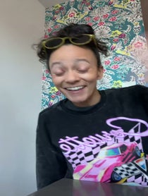 Poster for Birthday video from Kaitlin Becker