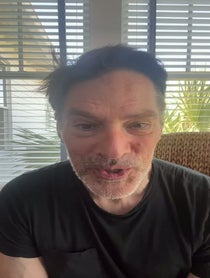 Poster for Birthday video from Thomas Gibson