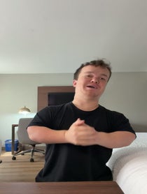 Poster for Birthday video from John Ferguson