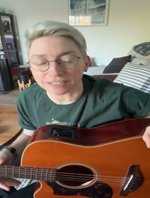 Poster for Birthday video from Kristin Key