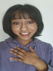 Poster for Birthday video from Sumayah