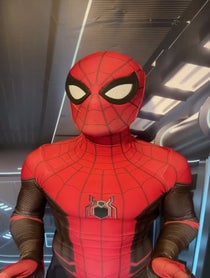 Poster for Pep Talk video from SpiderMan