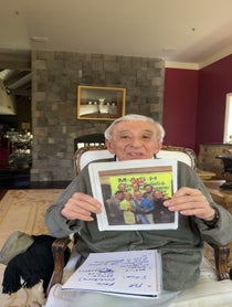 Poster for Birthday video from Jamie Farr
