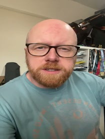 Poster for Birthday video from Rich Keeble