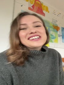 Poster for Birthday video from Hannah New