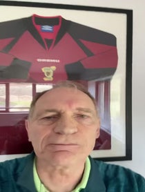 Poster for Birthday video from Jim Leighton