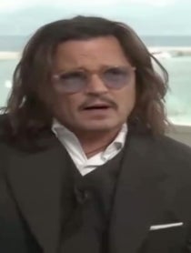 Poster for Birthday video from Johnny Depp PARODY AI