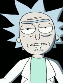 Poster for Birthday video from Rick Sanchez PARODY AI