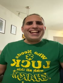Poster for Birthday video from Mitch Feldman