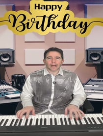 Poster for Birthday video from Jameshowardvoices