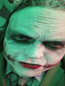 Poster for Birthday video from Joker Impersonator