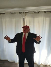 Poster for Pep Talk video from Tommy Trump 47
