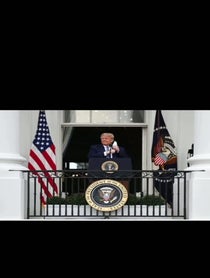 Poster for Birthday video from Donald Trump AI