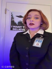 Poster for Intro video video from Agent Dana Scully-Lookalike