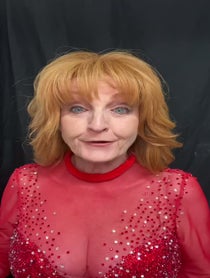 Poster for Birthday video from Lynn as Reba McEntire