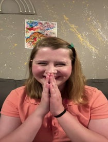 Poster for Birthday video from Ashlee Grubbs (Maura)