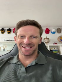 Poster for Birthday video from Romain Grosjean