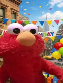 Poster for Birthday video from Personal Elmo