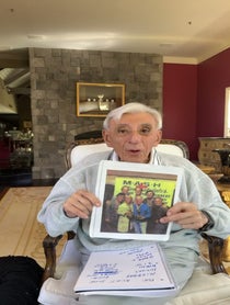 Poster for Birthday video from Jamie Farr