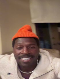 Poster for Fantasy football video from Antonio Brown