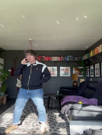 Poster for Birthday video from Danny Lyer
