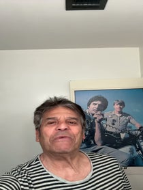 Poster for Birthday video from Erik Estrada
