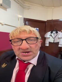 Poster for Birthday video from BARRY FROM WATFORD