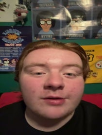 Poster for Birthday video from The apparently kid