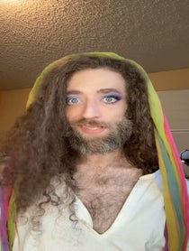 Poster for Birthday video from Gay Jesus