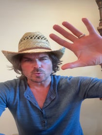 Poster for Birthday video from Ian Somerhalder