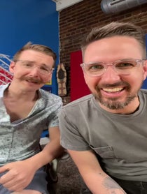 Poster for Birthday video from The Super Carlin Brothers