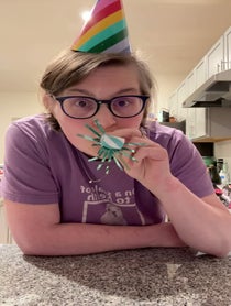 Poster for Birthday video from Paige Overhultz