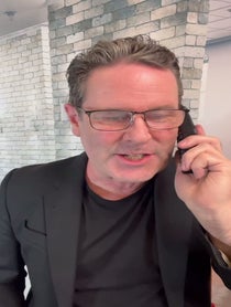 Poster for Birthday video from Derek from HR