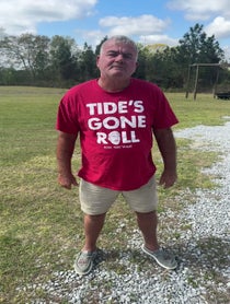 Poster for Birthday video from Roll Tide Willie