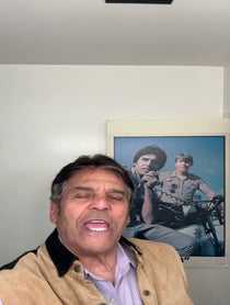 Poster for Birthday video from Erik Estrada