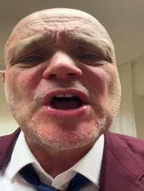 Poster for Pep Talk video from Al Murray
