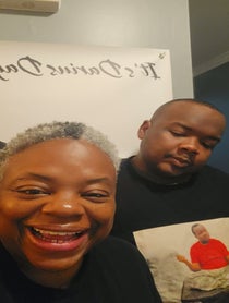 Poster for Birthday video from Irisa and Darius